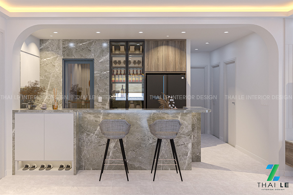Ghế bar Cardinal Court hiện đại GB001